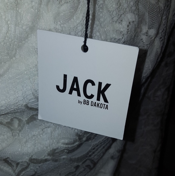 SOLD///JACK by BB Dakota Ivory Floral Lace Dress - Picture 7 of 7
